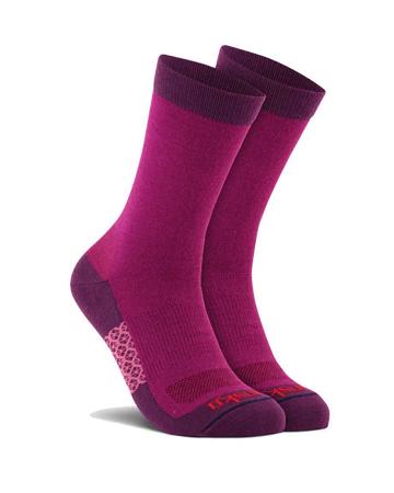 Chaussettes Dansko Two Tone Crew Femme Violette | FR 256RVD